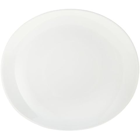 20cm Oval Porcelain Snack Plate by Pillivuyt Cover