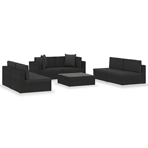 Materiale: Rattan, piano in vetro, struttura in acciaio verniciato a polvere