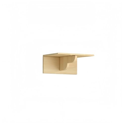 Stewlt キャットウォーク 壁用 大型猫用 木製 突っ張り お手入れ簡単 キャットタワー 猫宇宙船 壁掛け猫棚 省スペース コンパクト 室内インテリア (小型ジャンプ台)