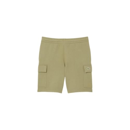 Image of Lacoste Men's Cotton Fleece Cargo Shorts