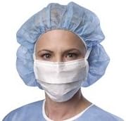 Bouffant/Nurse Cap, Blue Color, Spunbonded Polypropylene, 21", 100/Box