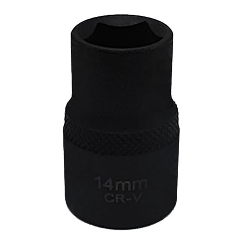 Image of 14mm 1 /2 inch Drive 5 Sided Pentagon Socket for Smart,Astra G, Zafira | Balance Shaft fixings, Brake Caliper Bolt Screw Removal, Brake Caliper Socket, Fuel Pump Fixings Wrench Tool