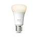 Philips Hue White E27 lamp Single Pack 1x1055lm; dimmable; Warm White Light; controllable via app; Compatible with Amazon Alexa (Echo; Echo Dot)