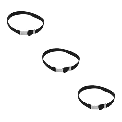 Healeved 3pcs Adjustable Elastic Waist Belt for Boys and Comfortable Stretchy Design Clothing Accessory for Easy for Stable Fit for Everyday Wear