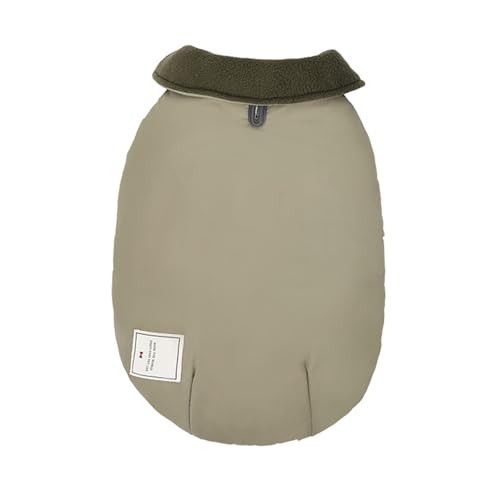 YUELER Chalecos de invierno para perros, chaquetas acolchadas para perros, ropa cómoda de algodón para mascotas, abrigo cálido para clima frío cómodo