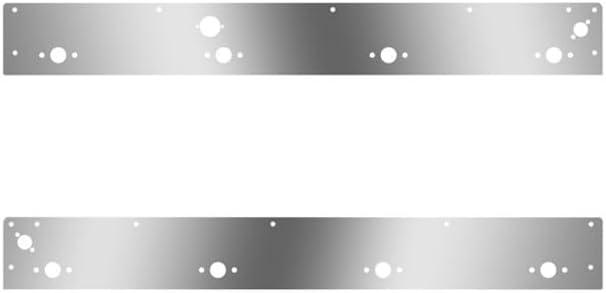 Technical Precision Replacement For KENWORTH T800 SF YEAR 2015 SS Cab Panel W8 P3 Light Hole Block Heater Plug Dual Step Light Hole