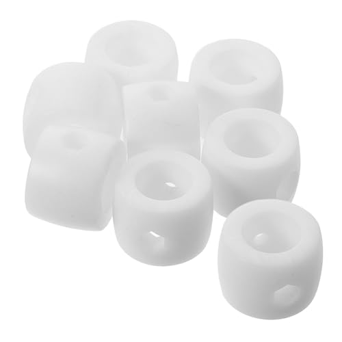 POPETPOP 8pcs Foosball Rod Positioner Ring Lightweight Plastic Goal Locator for Table Football Easy Setup Accurate Positioning Accessories for Enhanced Gaming Experience