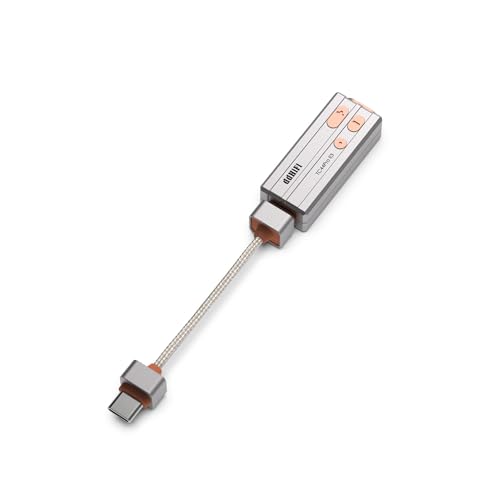 DD ddHiFi TC44Pro E3 ハイレゾDAC/AMPアダプター、デュアルCS43198 DAC、3.5mm&4.4mmバランス出力、電話/PC適用着脱式USB-Cケーブル付き