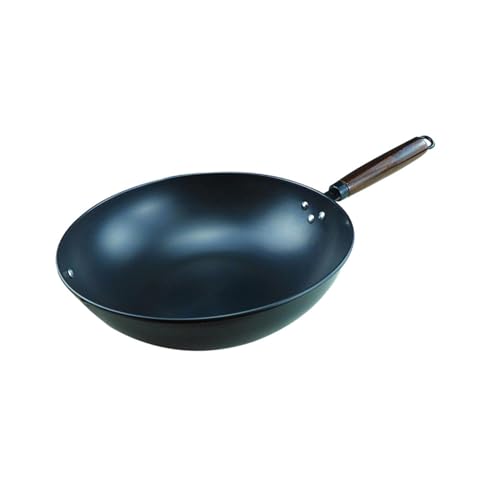 Wok de hierro con mango ergonómico MAGICLULU miniatura 1