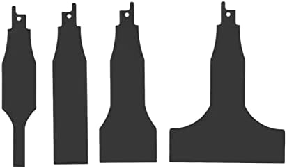 4PCS Reciprocating Saw Scraper Blade Multifunctional High Carbon Steel Tile Cleaning Tools