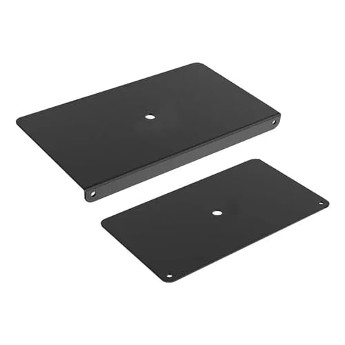 Plaque de renfort de montage de moniteur en acier au design industriel épuré - 3