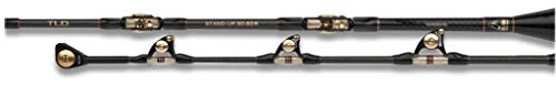 Lunghezza: 1,67 m. Shimano, canna da pesca con inserto TLD, 22-36 kg, di 1,67 m, canna da pesca da traino con agganci