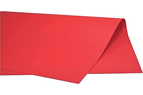 Papel Dupla Face, Scrity, Color Set, 48x66 cm, Vermelho, Pacote com 20