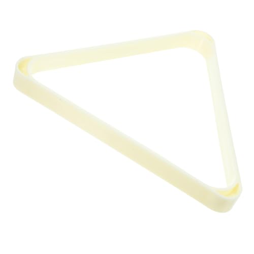 ARTSEWPLY Pool Ball Frame Rack Triangle for Pool Table Accessory Retro Style Billiard Rack Sturdy and for Home or Pub Games