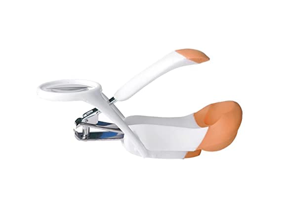 KETKAR Nail Cutter With Magnifier Zoom Lens For Newborn Babies/Toddler/Kids/Children_Orange,1 Count-image-17