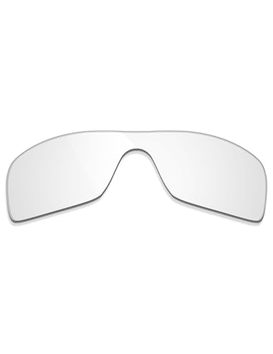 Image of Alphax Crystal Clear Non-polarized Replacement Lenses for Oakley Turbine Rotor OO9307 Sunglasses