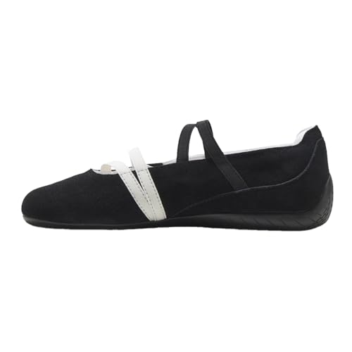 Puma Women's Speedcat Ballet Suede Ballet Slip On Flat Casual - Black3