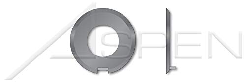 (30 pcs) M18, DIN 432, Metric, Keyed Washers, External Tab, Steel, Plain