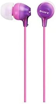 Sony in-Ear Headphones Violet - Stereo - Violet - Mini-Phone - Wired - 16 Ohm - 8 Hz 22 kHz - Gold Plated - Earbud - Binaural - in-Ear