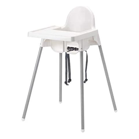 Ikea ANTILOP Highchair with Tray [White] Cover