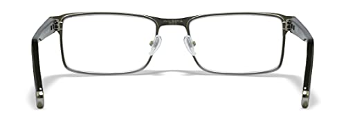 Wiley X Worksight Wx Axis Matte Silver/Gloss Black Frame Eyeglasses #TOP3