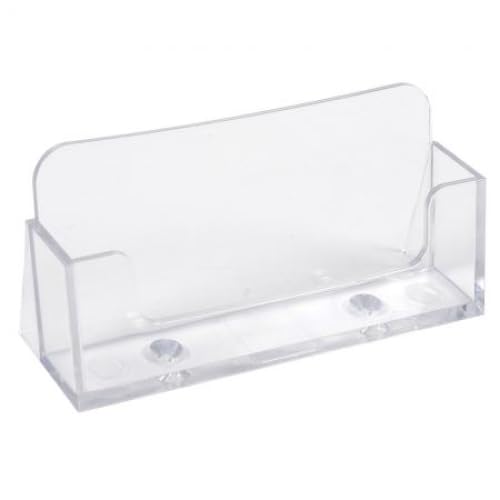 Lot de 16 Distributeur de cartes de visite 1 case Office cristal