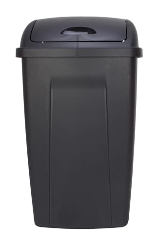 Caneca de Basura Plástica con Tapa Basculante 13 Galones miniatura 2
