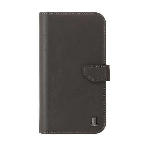 [LANVIN COLLECTION ] iPhone 16 P[X 蒠^ Folio Case Double Lined for MagSafe Ki oRNV (Gray)