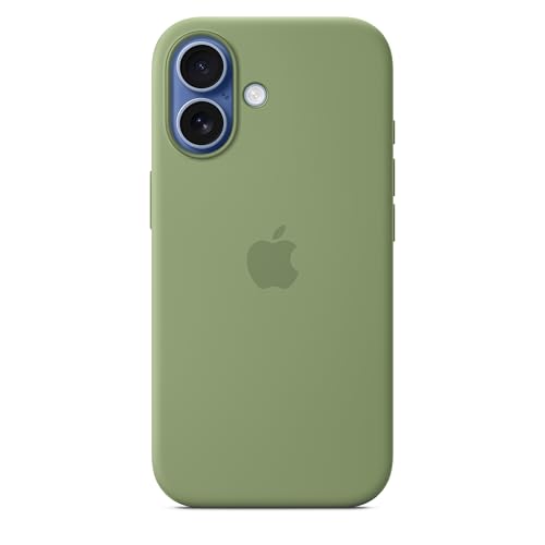 Miniatura 3 de Apple Funda de Silicona con MagSafe para el iPhone 17 - Musgo Claro ​​​​​​​