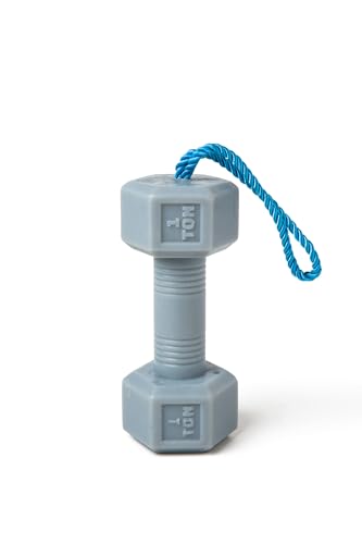 BigMouth Inc Dumbbell Soap on Rope, Funny Shaped Soap Bars for Boys, Novelty Bar Soap & Gag Gift