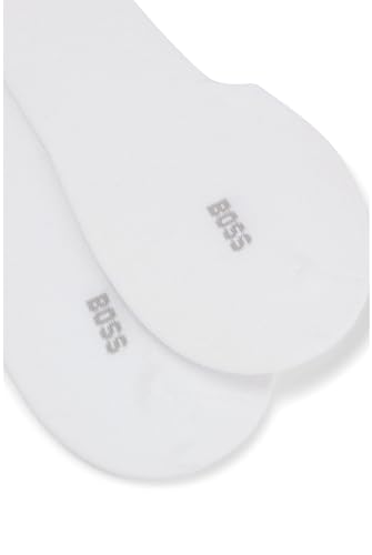 BOSS Men's Two-Pack Low Cut Solid Invisible Socks2