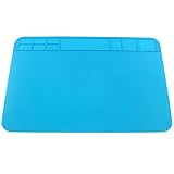 Estera de soldadura resistente al calor es una muy buena ayuda para todos los soldadores aficionados,Adecuado para soldar componentes electrónicos o reparaciones electrónicas,como teléfonos móviles,relojes,computadoras portátiles,cámaras,computadoras,juguetes inteligentes, etc.