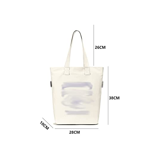 Sac fourre-tout en toile idéal pour le shopping des filles et les cours