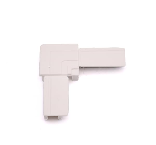 Ángulo blanco para mosquitero marco fijo ventana