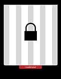  The Ultimate Personal Password Organizer Logbook & Notebook: Notebook  Minimalist  Large 8.5 x 11 inches  90 gsm Thick Paper (White pages)  224 Total Pages