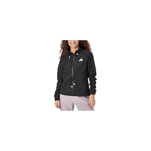 adidas CORE PRO COVER-UP Women’s Jacket Black/White AH 2023