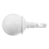 OUNONA Rohrspitze für Blindenstock Rundball Tip Langlebiges Kunststoffzubehör für Rollende Gehstöcke Benutzerfreundliches Design Kompatibel mit Hakenstangen