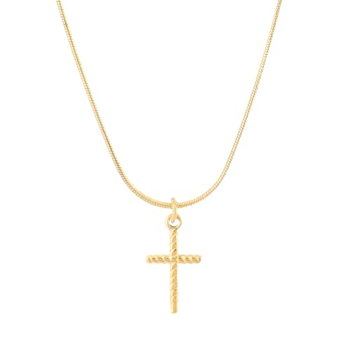 Collier cross au quotidien en argent sterling le style vintage pour le bureau