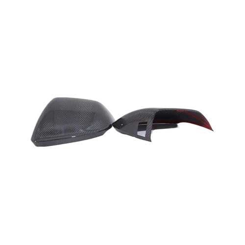 Coque de rétroviseur noir carbone pour Lamborghini Urus Q8 SQ8 RSQ8 2018-2022 Lane Assist