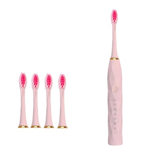 Couple Electric Toothbrush Rechargeable Adult and Children Soft Hair Brush Home Portable Toothbrush(H)
