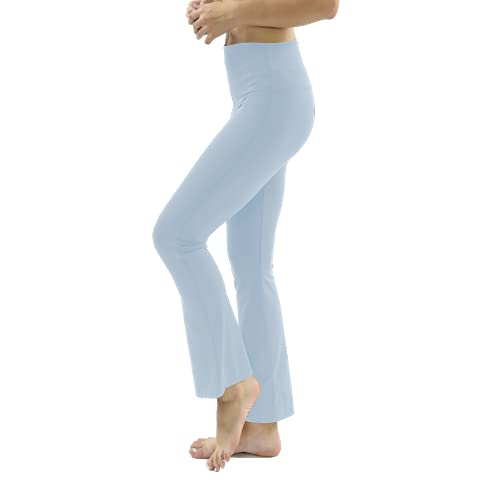 Image of Private Island Women UPF 50+ Bootcut Long Leggings Pants Pocket Swim Beach Swimsuit Rash Guard Bathing Bottom