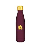 Seven Borraccia Roma, Rosso, 500 ml, Acciaio Inox, BPA free, Ermetica, Tenuta Stagna, A prova di perdite, Caldo 12h/Freddo 24h, Scuola, Sport, Viaggi, Per ragazzi, Idea regalo tifoso