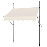 Manual Retractable Awning, 78" Non-Screw