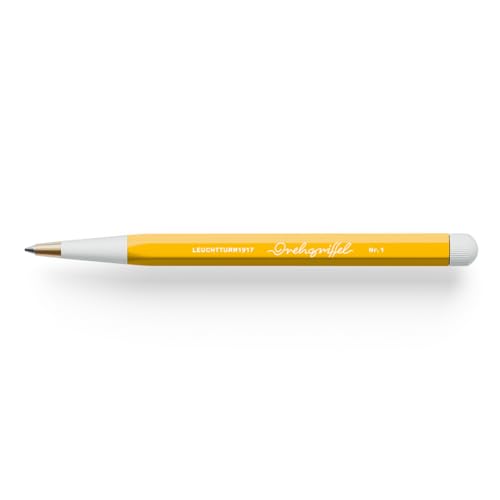 Image of LEUCHTTURM1917 Ball Point Pen Drehgriffel No.1 Sunflower | Royal Blue Ink, Drehgriffel No. 1, Twist Mechanism, Premium Journal Pen, Gift for Writers, Office