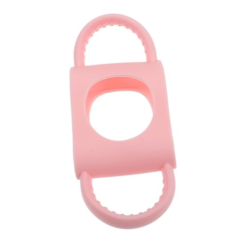 Toddmomy Protector De Biberones Pinza Para Biberón Botella De Alimentación Para Bebés Manijas De Biberón Porta Biberones Para Portabebés Tomados De La Mano Gel De Sílice Rosa