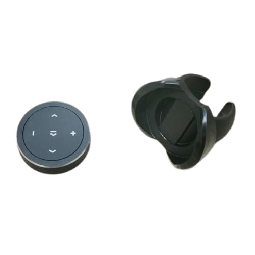 Reproductor de música en volante, mando a distancia inalámbrico Bluetooth, multimedia para smartphone, kit de coche A