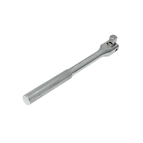 Image of Taparia Flexible Socket Handle Accessory with Articulated Joint (1703)-Multi-Angle Access Design, Compatible with 1 /4 inch, 3 /8 inch, 1 /2 inch Drive Sizes-Chrome Vanadium Steel-Confined Space Applications