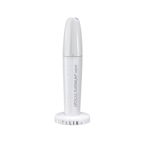 TALIKA Lipocils Platinium 2 x 8,5 ml | Doble sérum día & noche para el crecimiento y densidad de las pestañas | Tratamiento con activos botánicos y péptidos | Alta tolerancia, rutina premium.