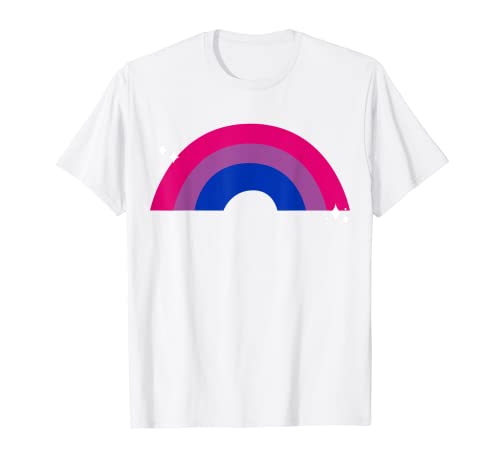 Bi Pride Month Regenbogen Bisexuell Flagge LGBTQ Bisexuell T-Shirt