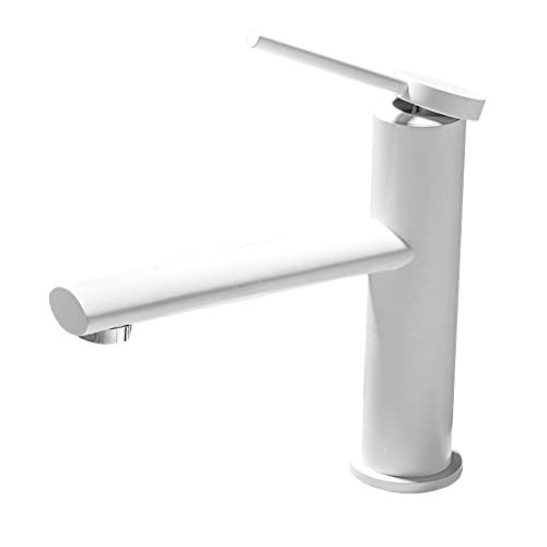Faucet pour lavabo de salle de bain noir mitigeur haut style antique pour vasque